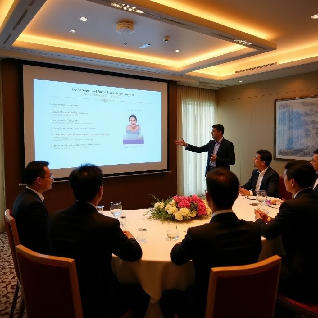 Executive coaching workshop in progress